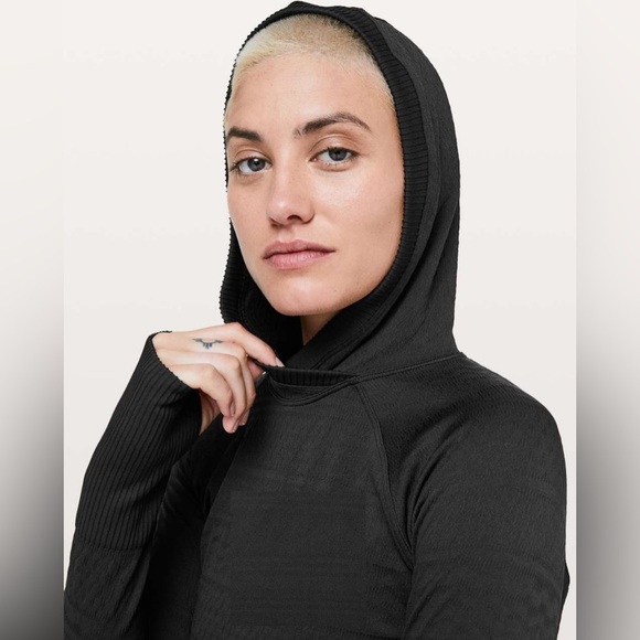 Lululemon Rest Less Hoodie Black Size 4 - Picture 3 of 9